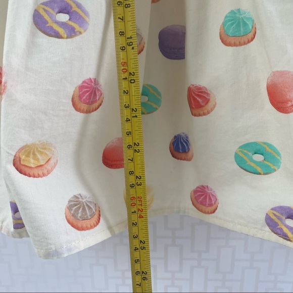 Girl’s French Macarons, Iced Gem Biscuits and Donuts Afternoon Tea Dress - Picture 5 of 12